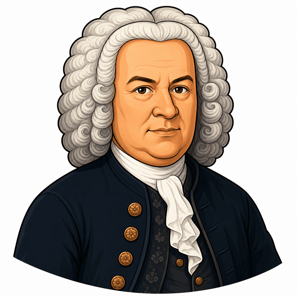 Johann Sebastian Bach Portrait