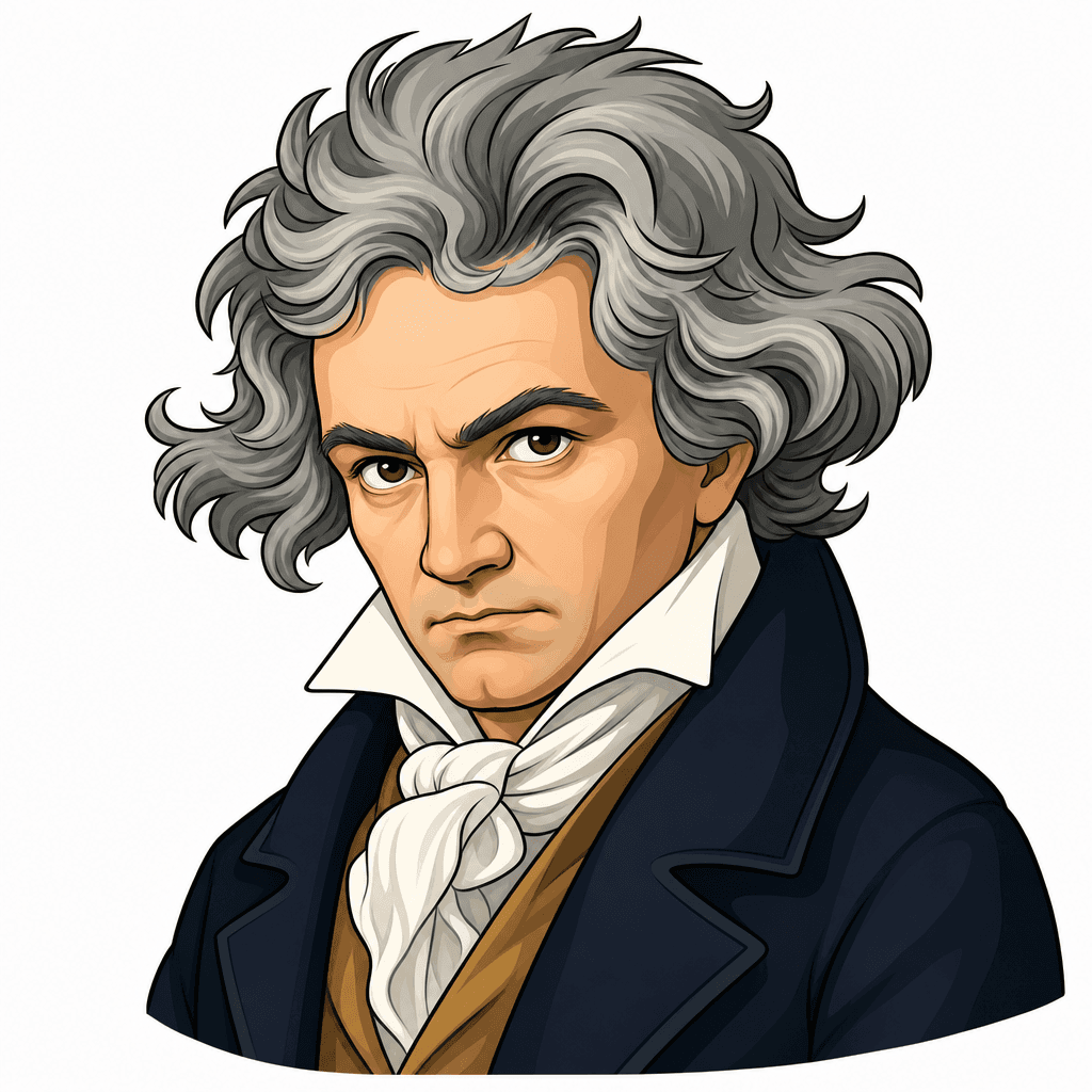 Ludwig van Beethoven Portrait