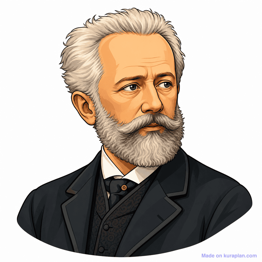 Pyotr Ilyich Tchaikovsky Portrait