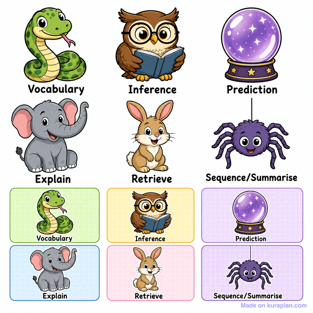 Comprehension Vipers Creatures