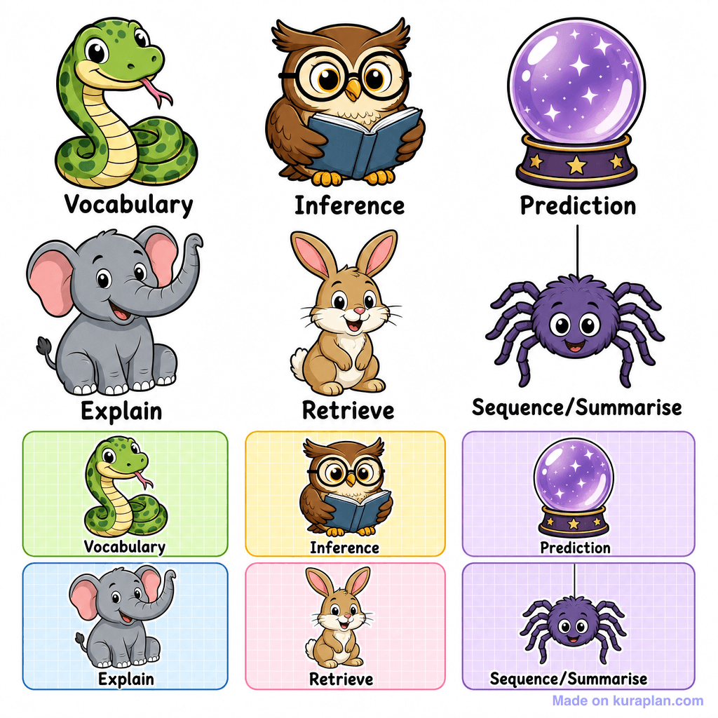 Comprehension Vipers Creatures