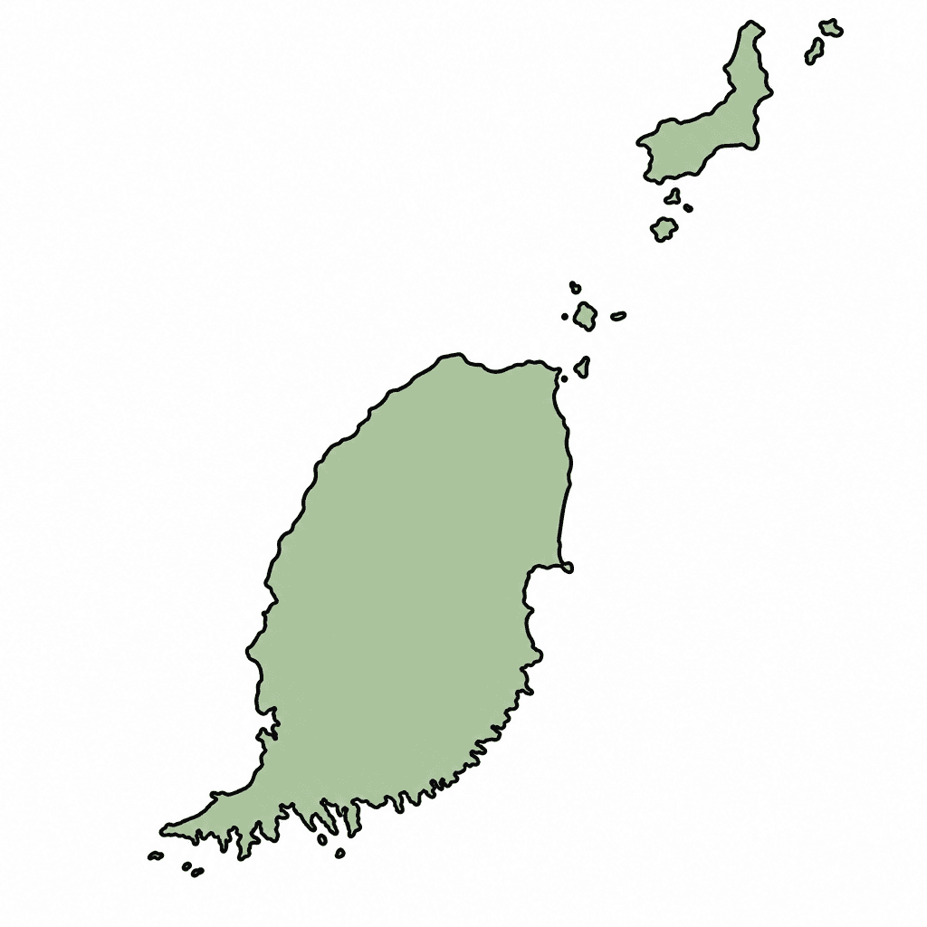 Grenada Map Outline
