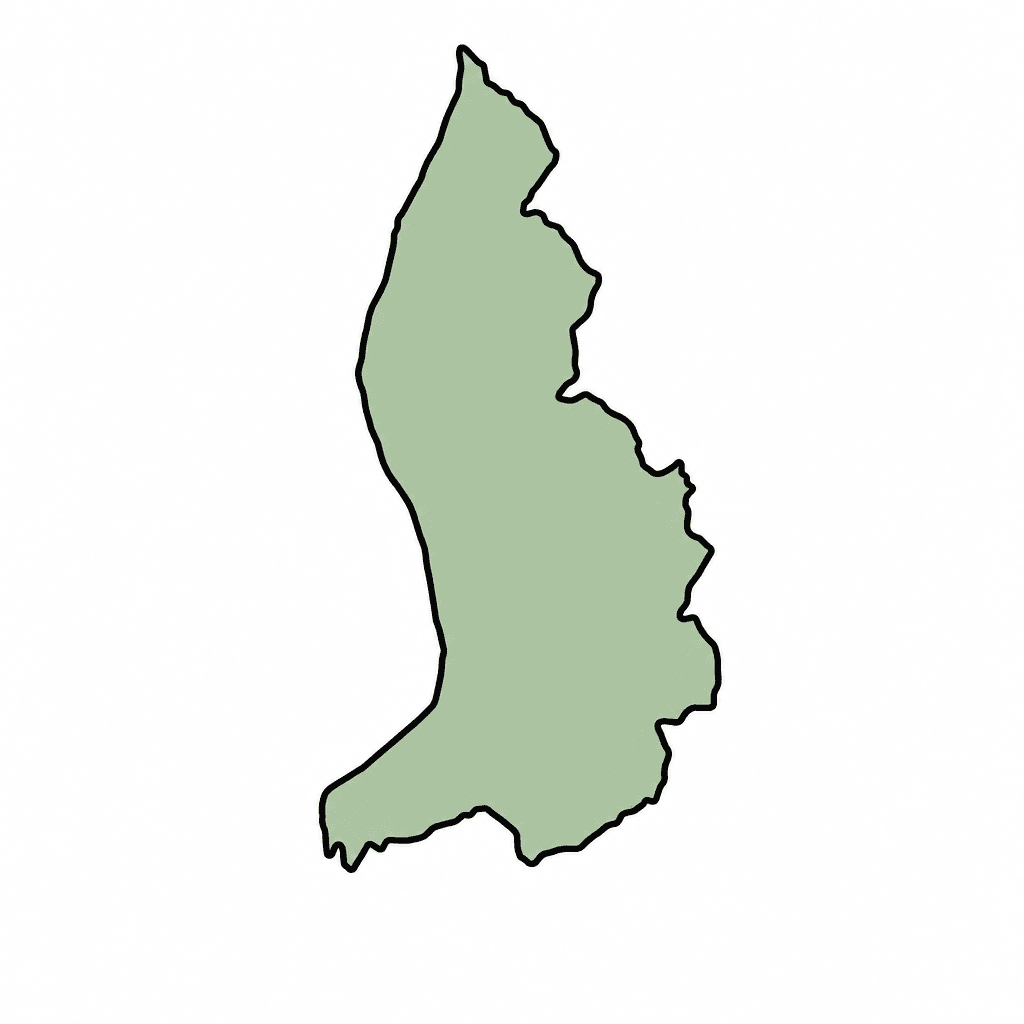 Liechtenstein Map Outline