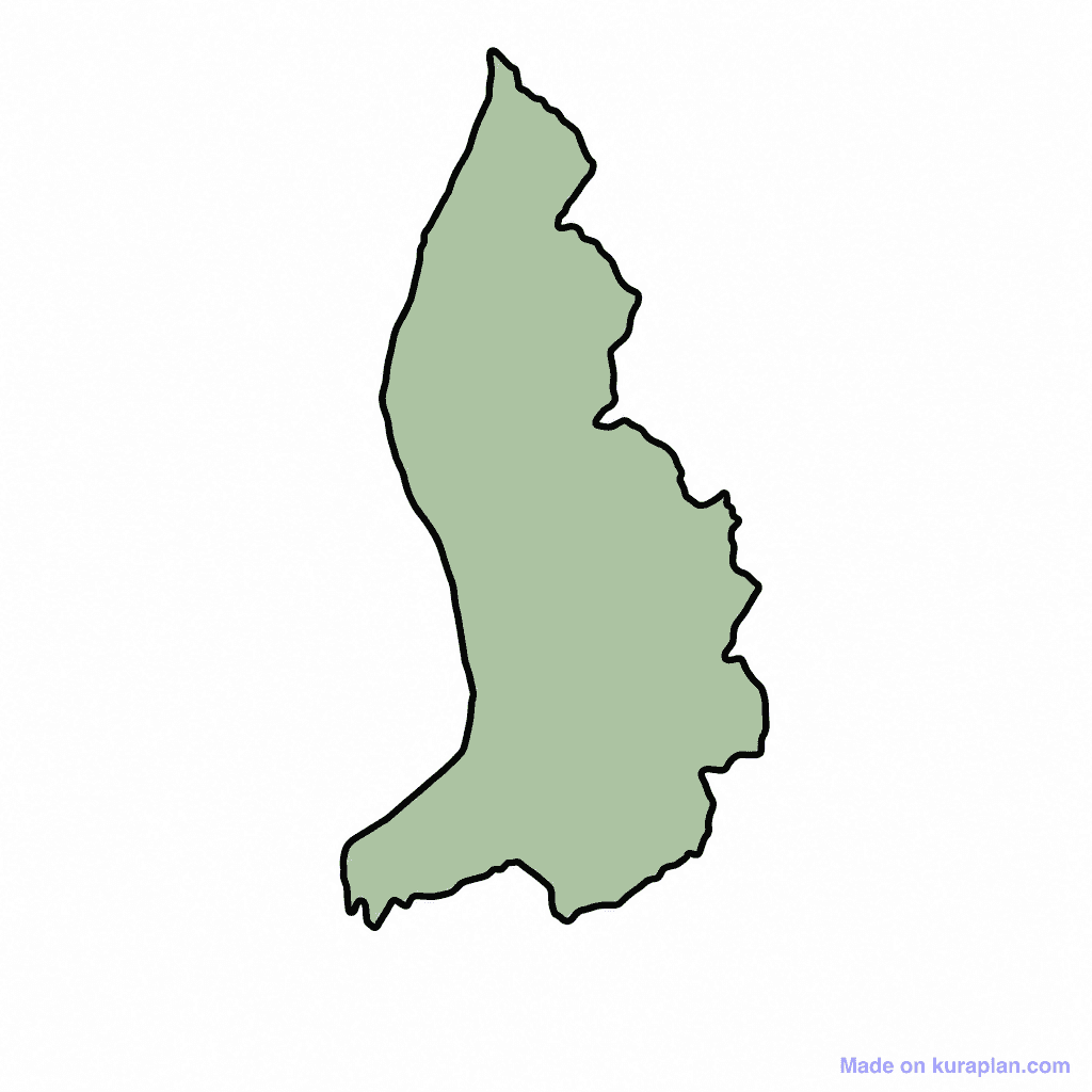 Liechtenstein Map Outline