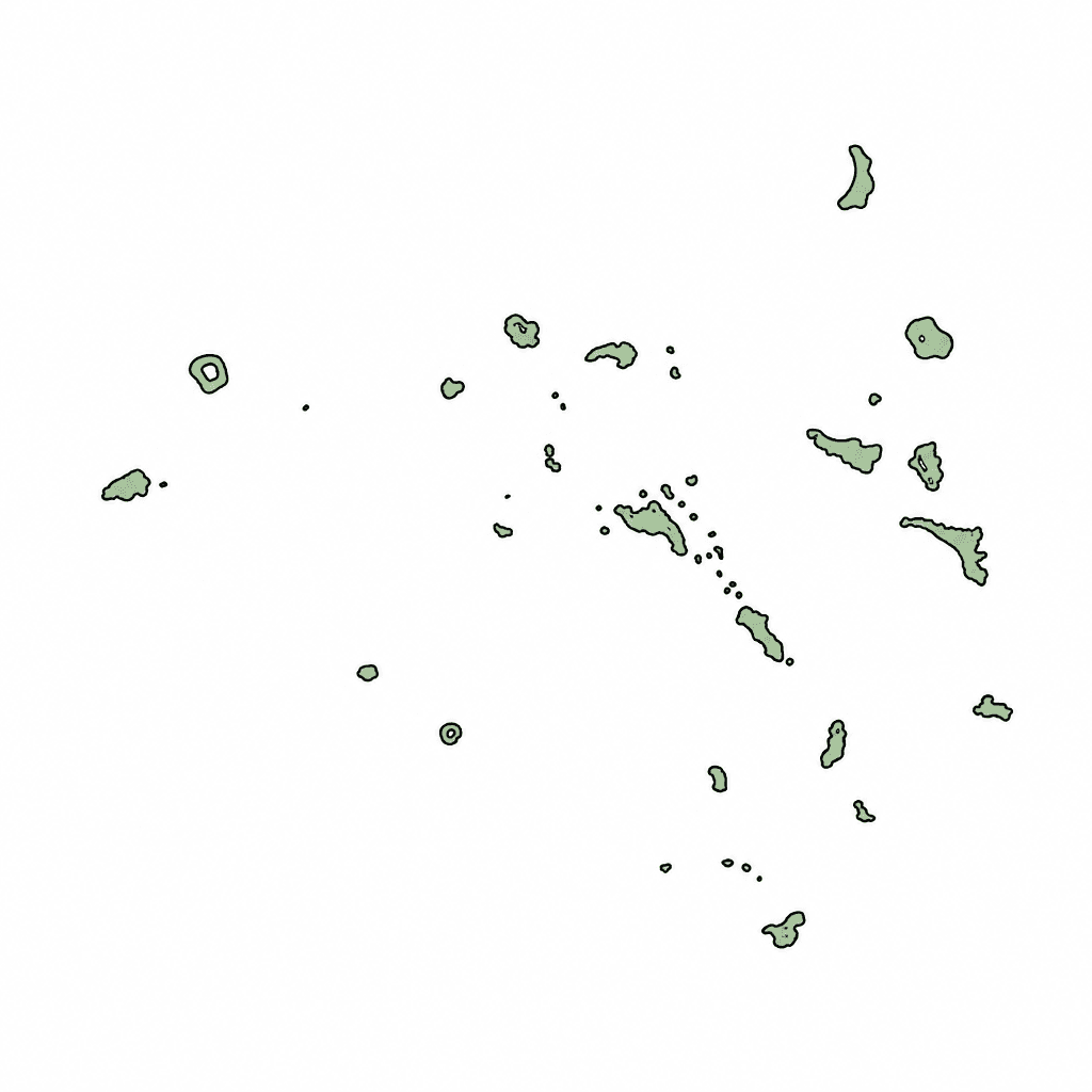 Marshall Islands Map Outline