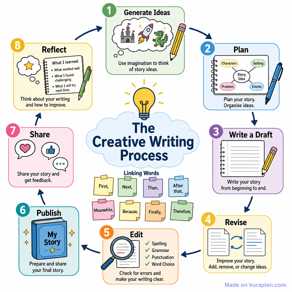 The Creative Writing Process (detailed)