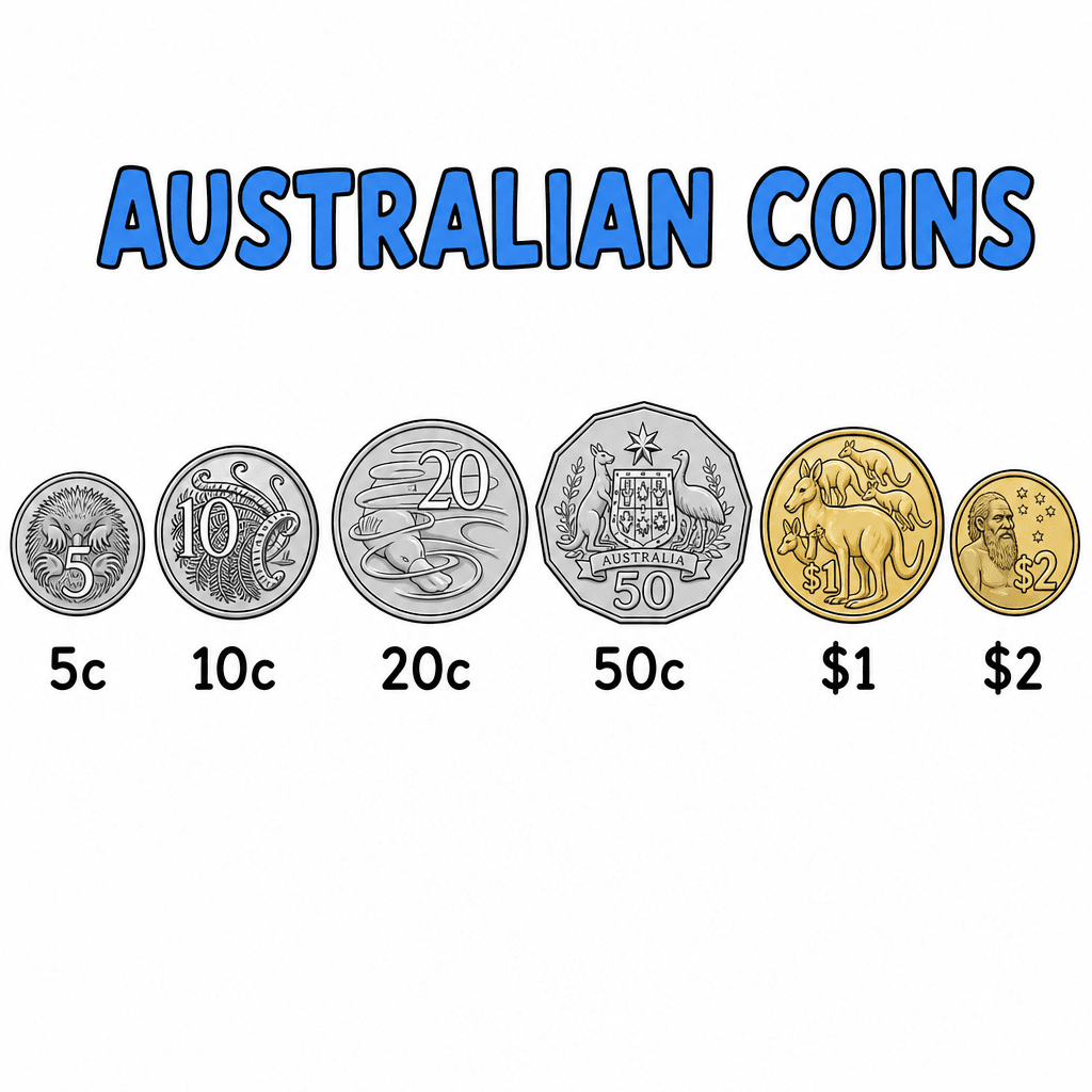 Australian Coins Poster