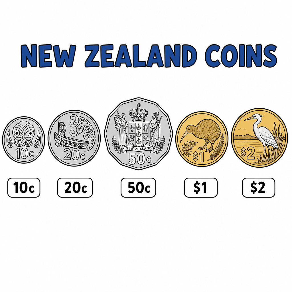 NZ Coins Poster