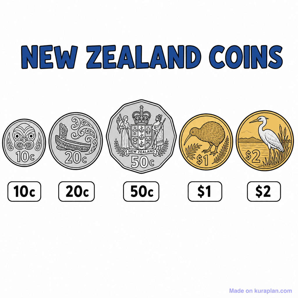 NZ Coins Poster