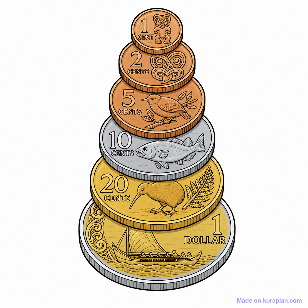Deco Coin Stack