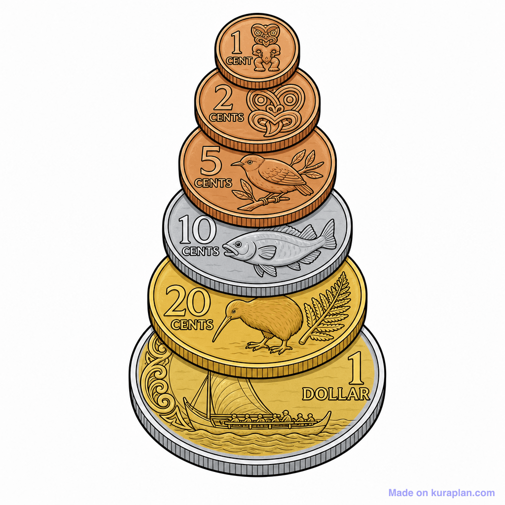 Deco Coin Stack