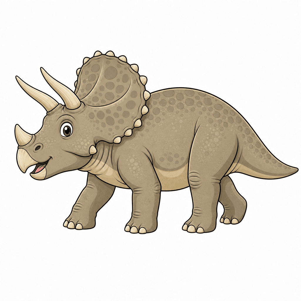 Triceratops Clipart