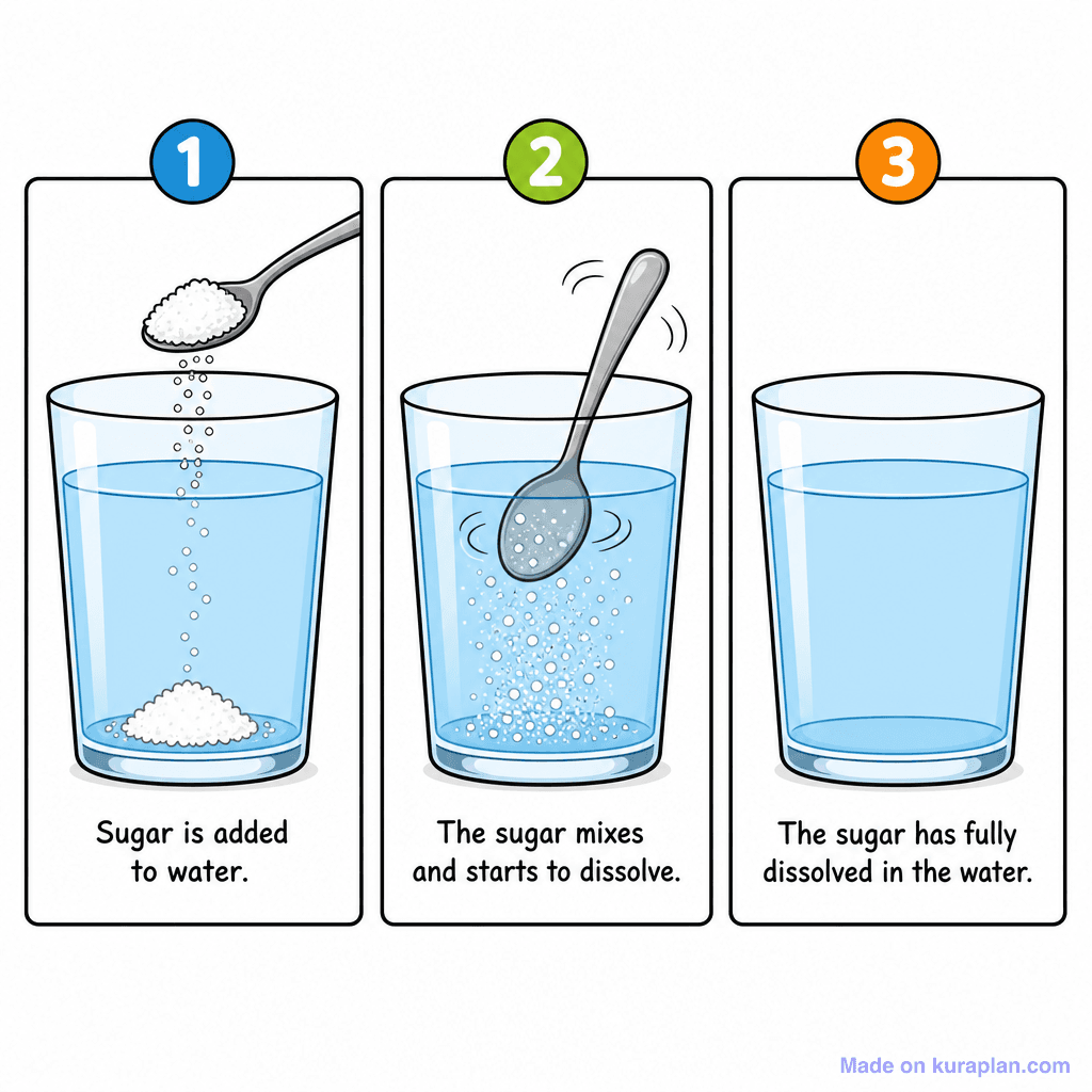 Dissolving Beaker 3 Stages