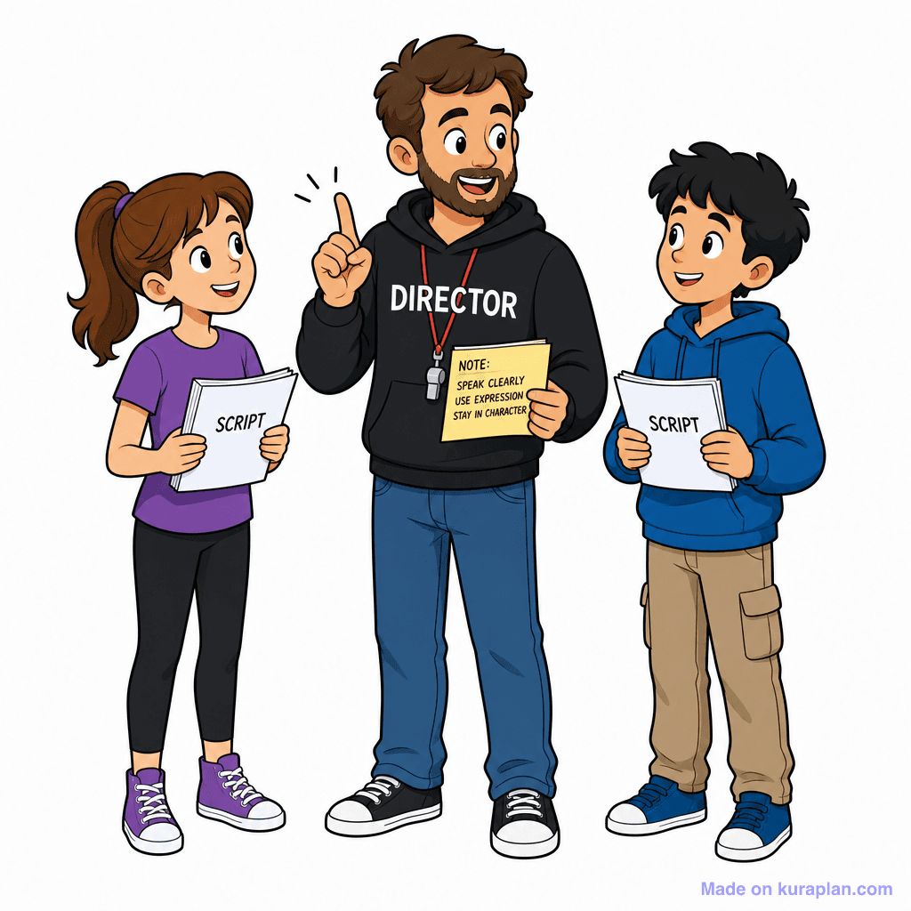 Drama Rehearsal Scene