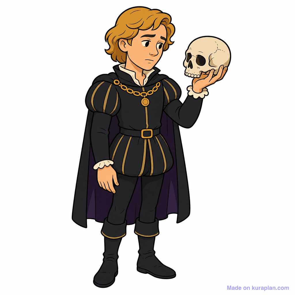 Drama Shakespeare Hamlet Skull