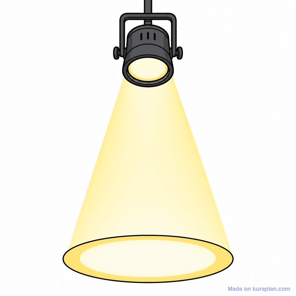 Drama Spotlight Single Circle