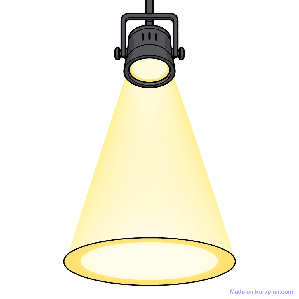 Drama Spotlight Single Circle
