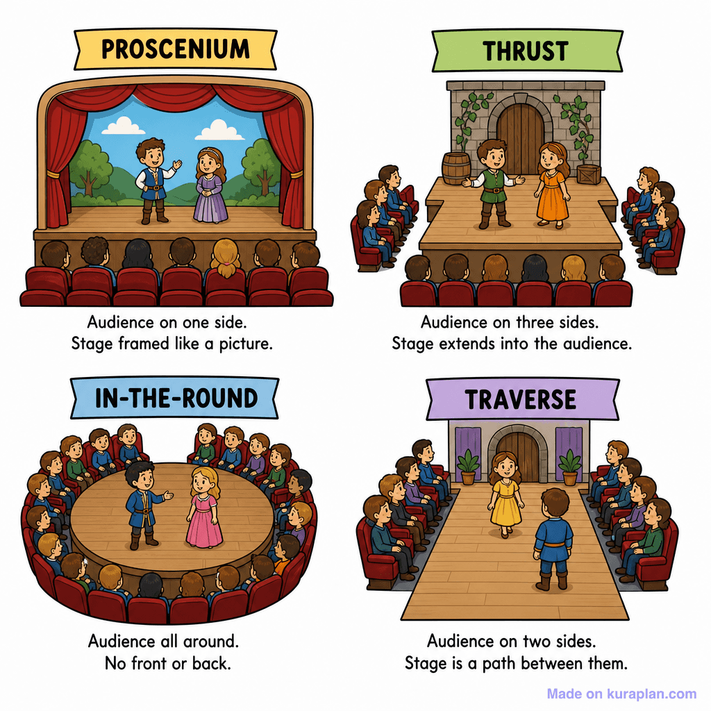 Drama Stage Types Grid