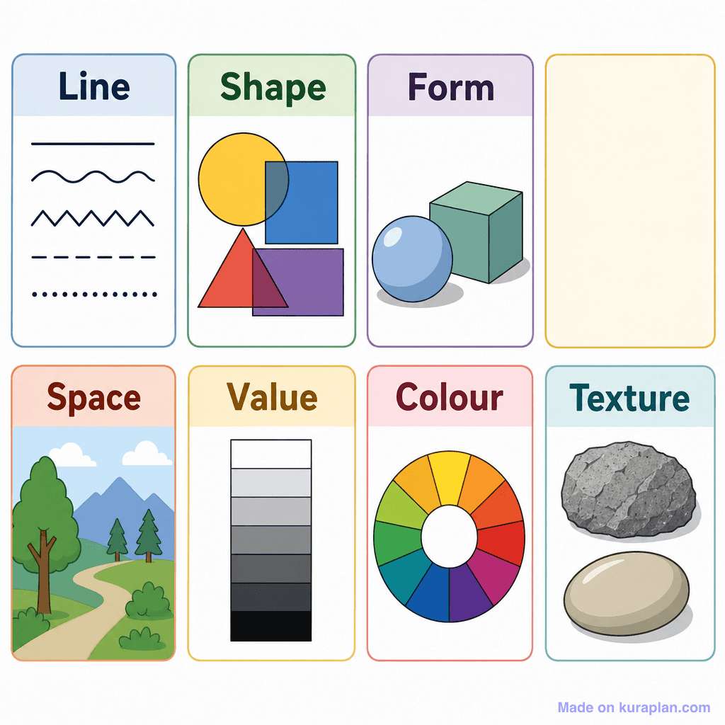 Seven Elements of Art (simple)