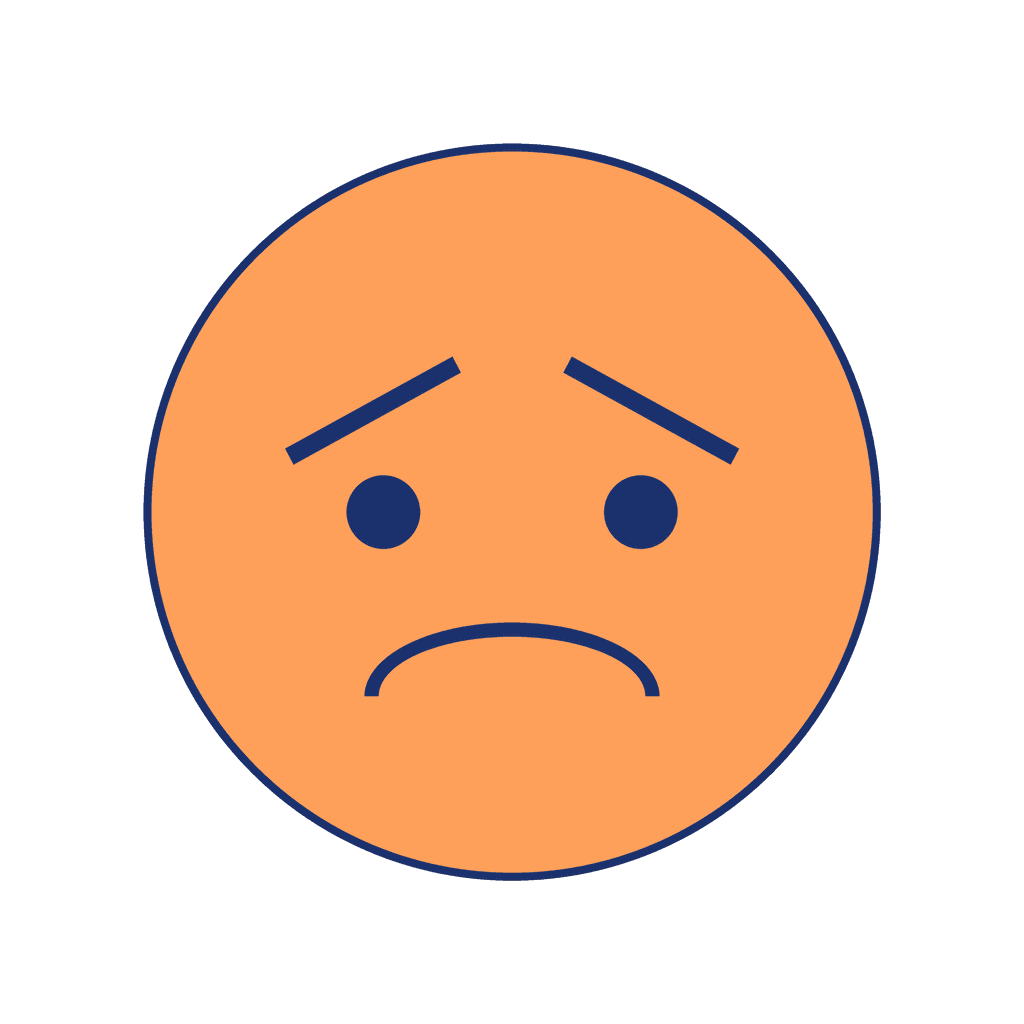 Angry face