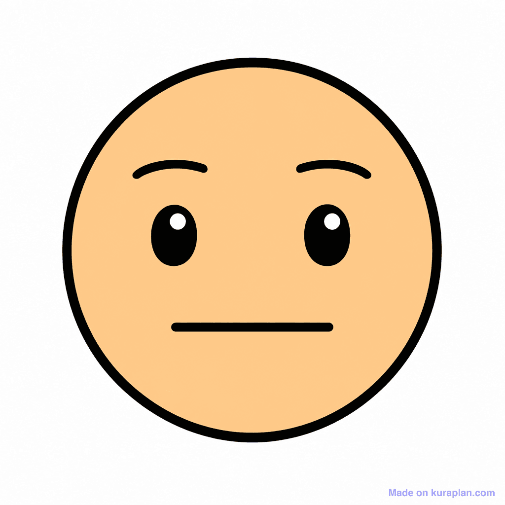 Emotion Meh Face