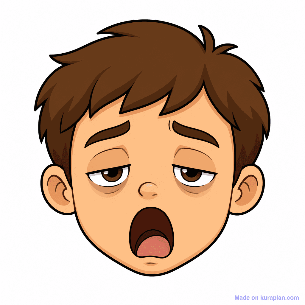 Emotion Tired Face