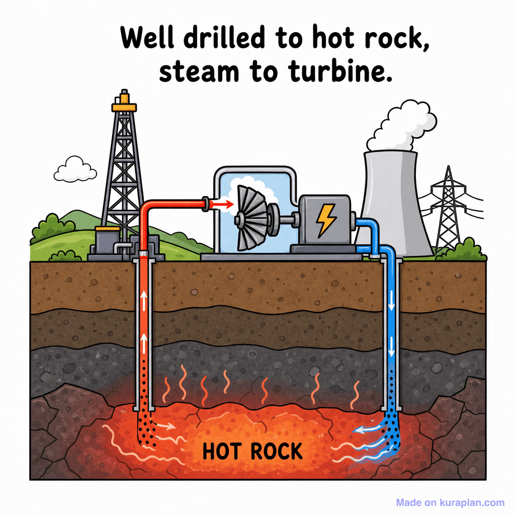 Energy Geothermal Plant