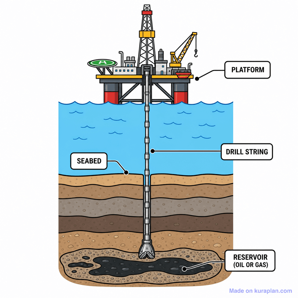 Energy Oil Rig Offshore