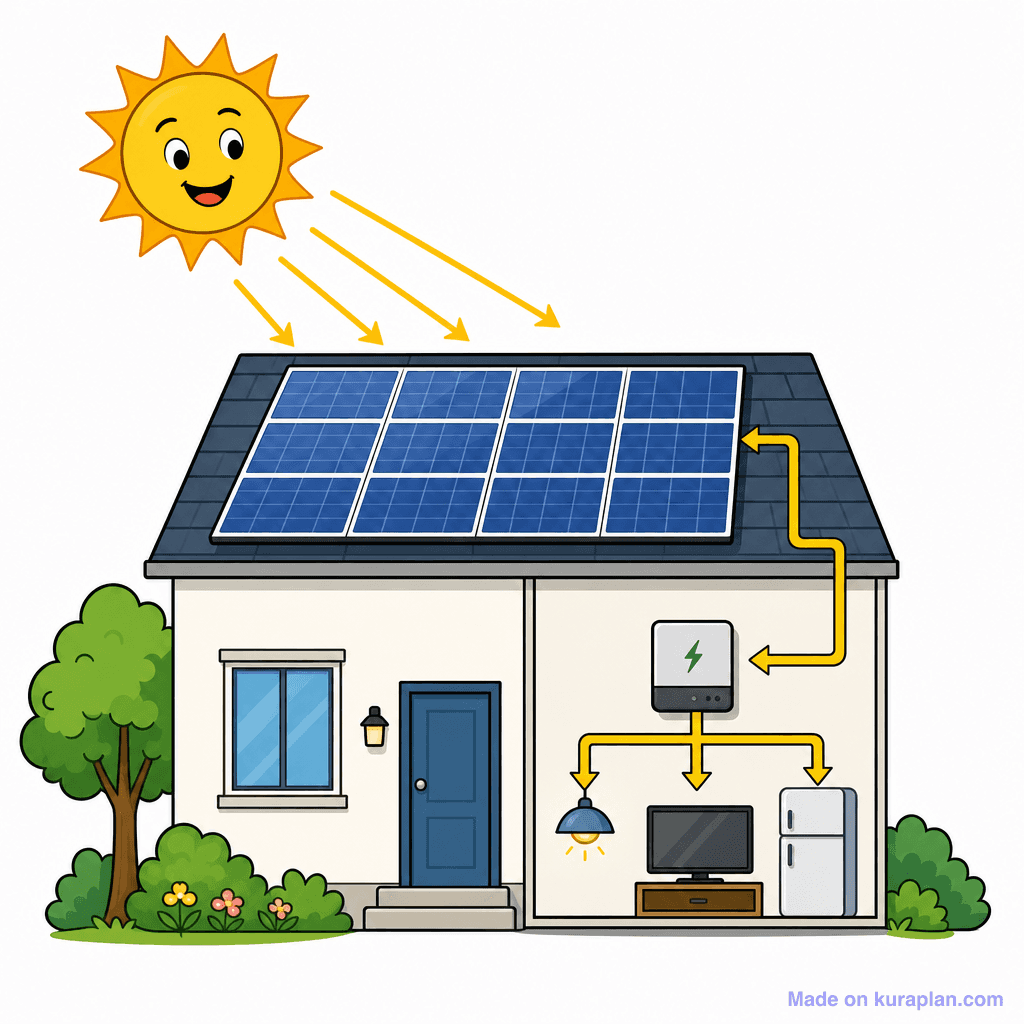 Energy Solar Panels House