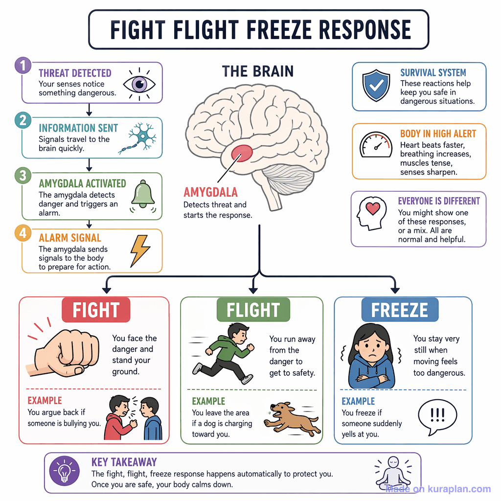 Fight Flight Freeze Response (detailed)