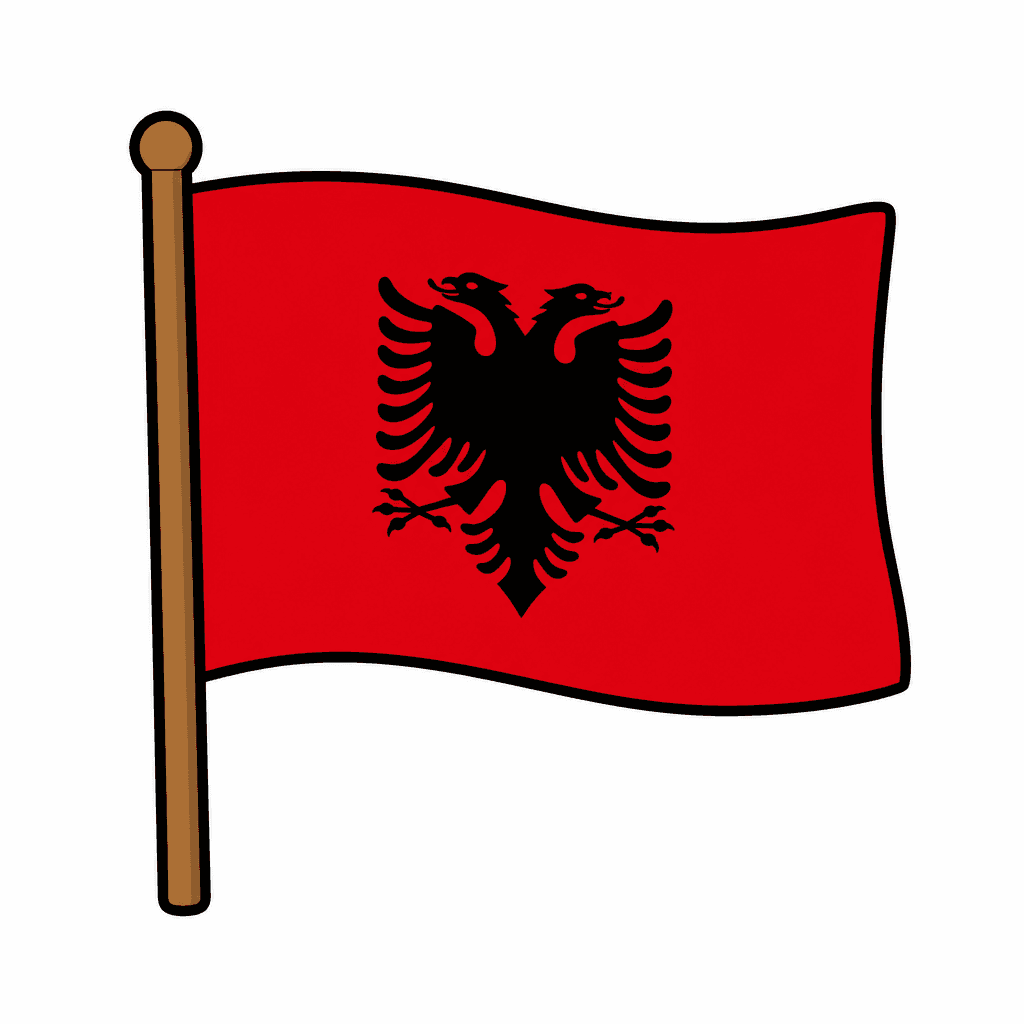 Albania Flag