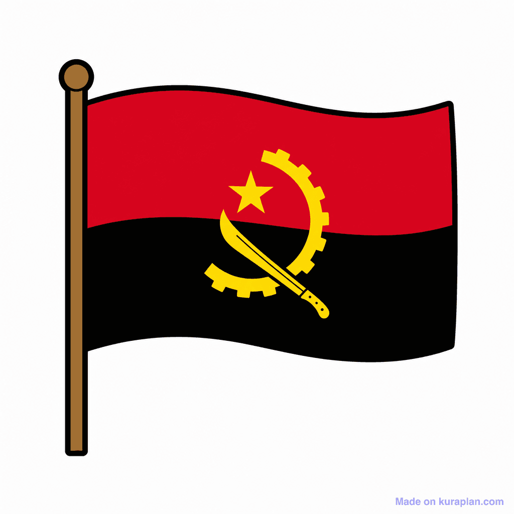 Angola Flag