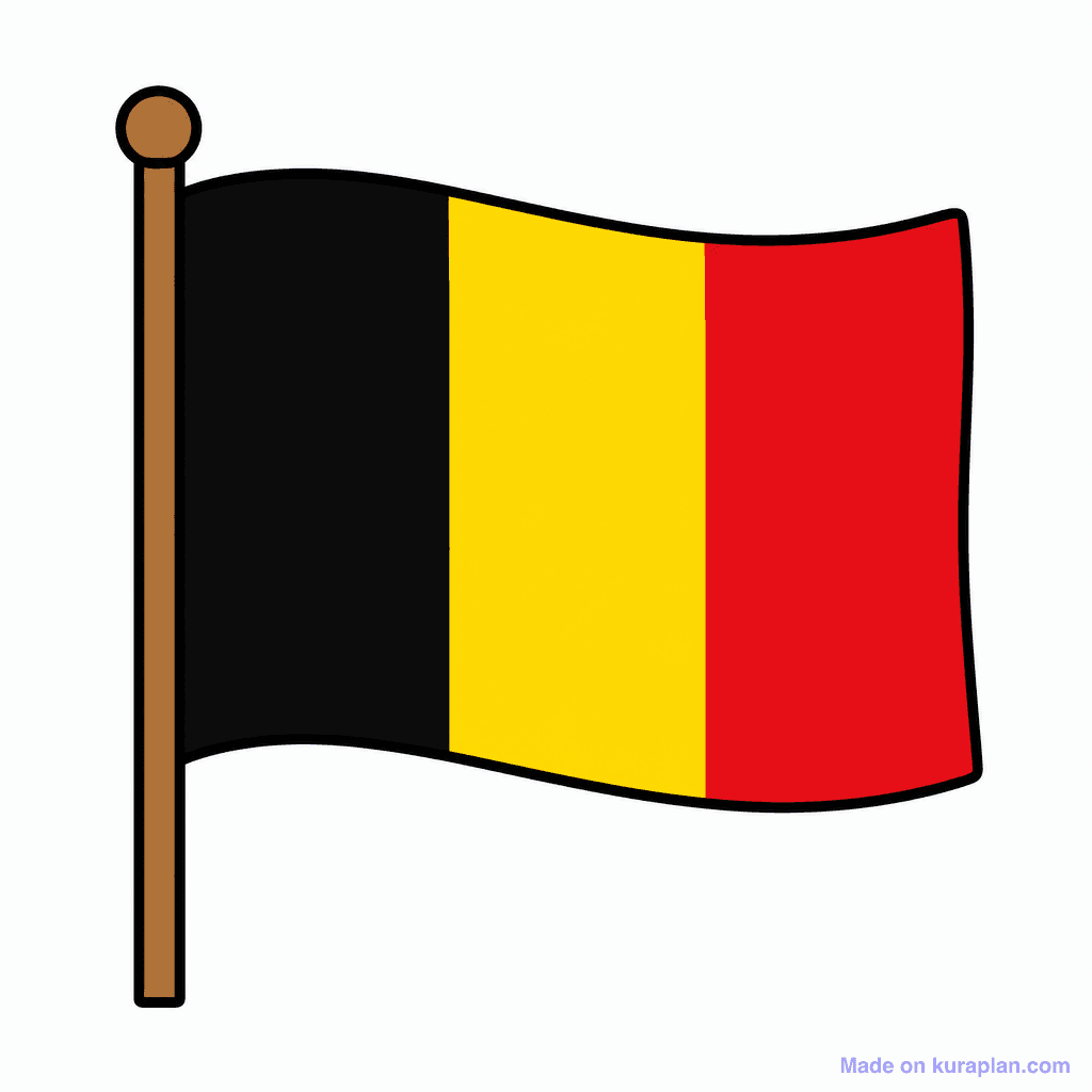 Belgium Flag