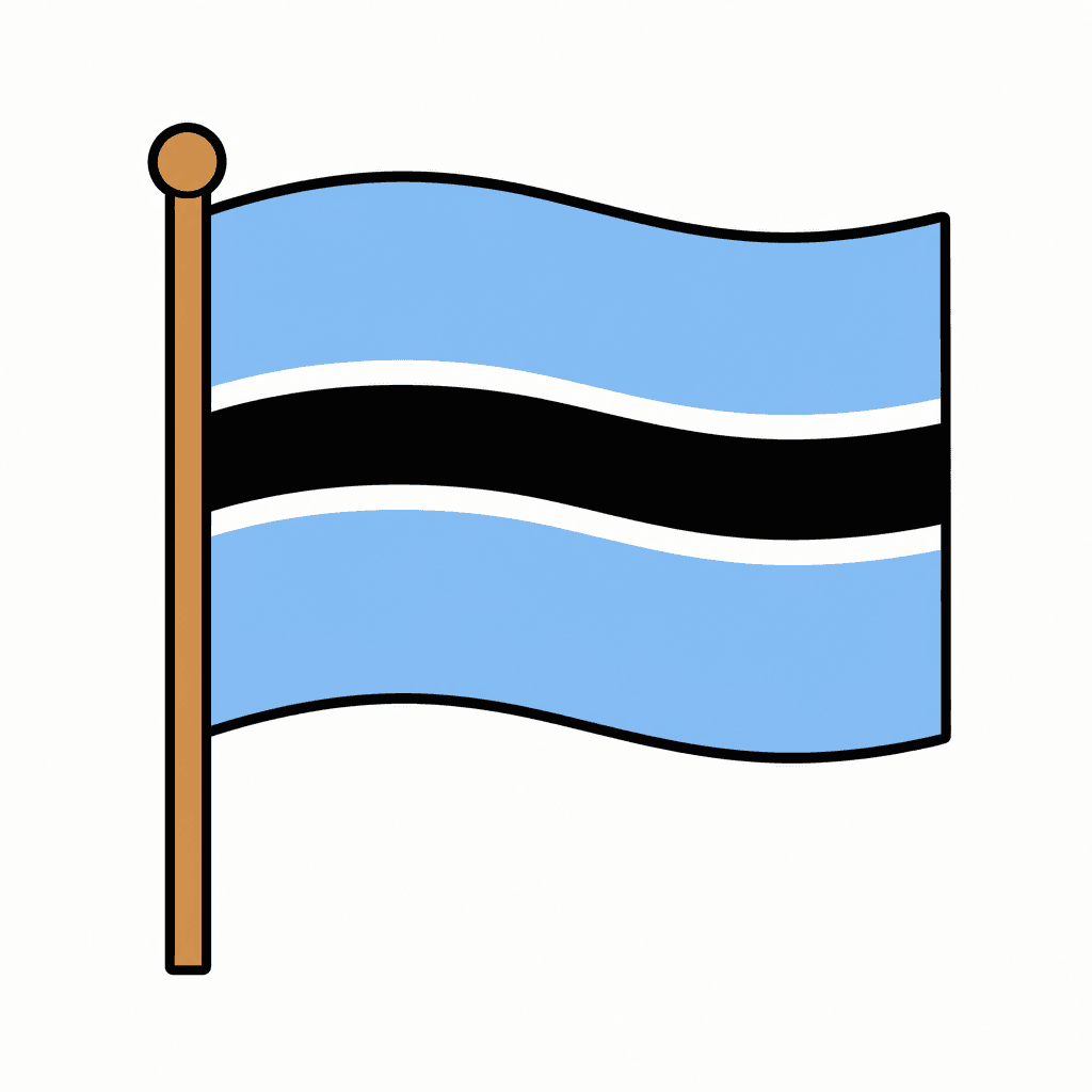 Botswana Flag