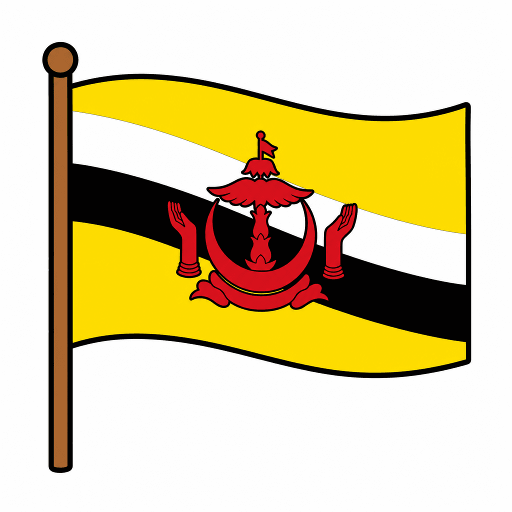 Brunei Flag