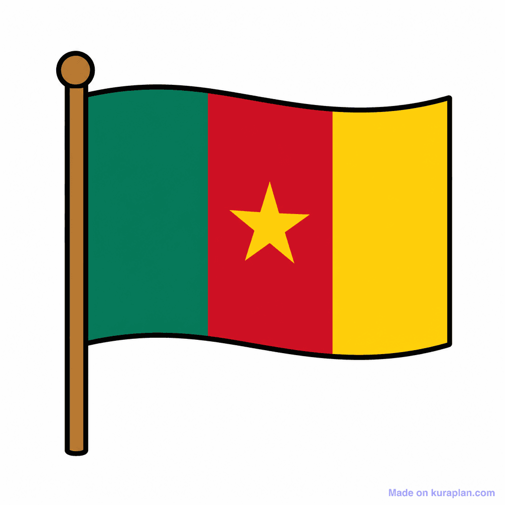Cameroon Flag