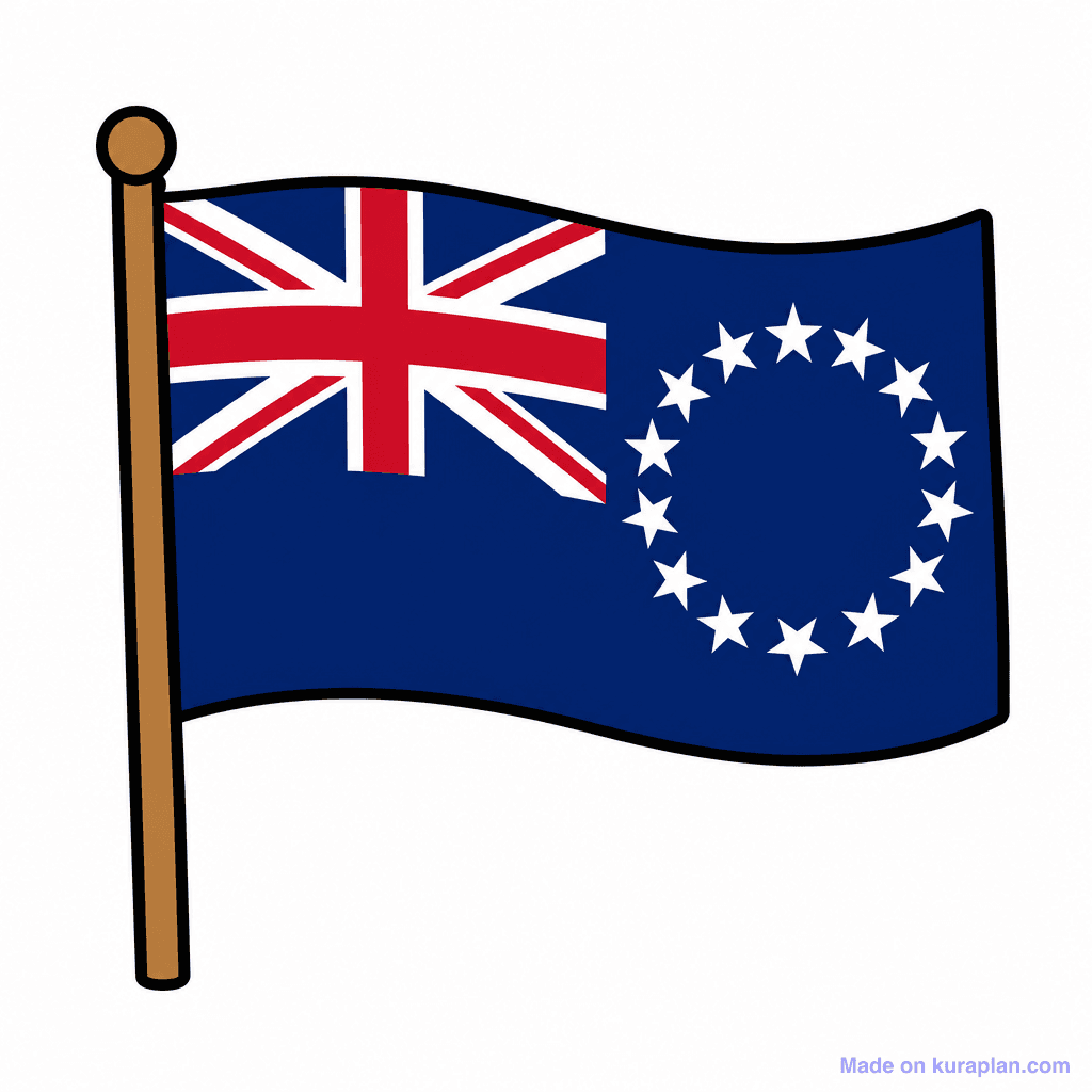 Cook Islands Flag