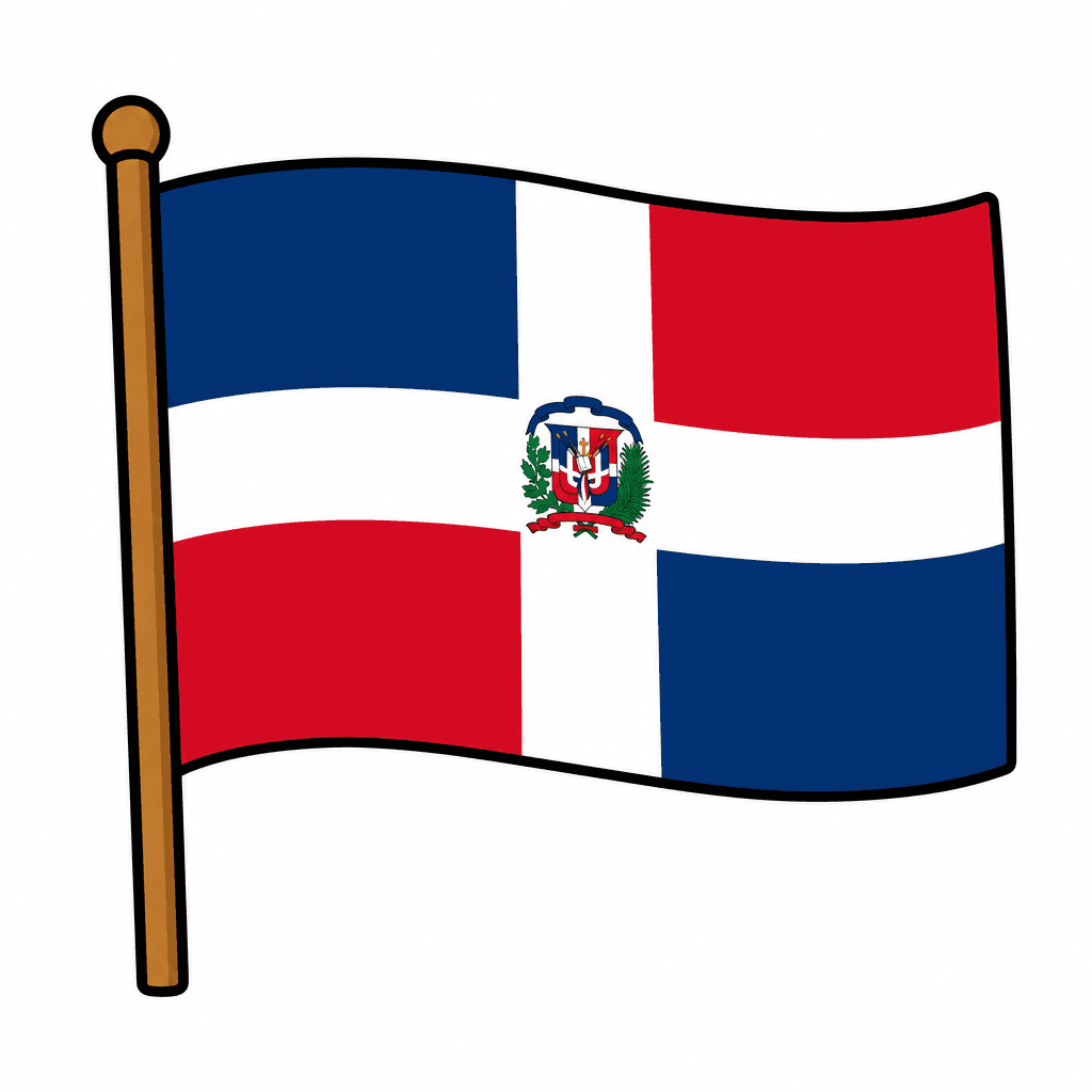 Dominican Republic Flag