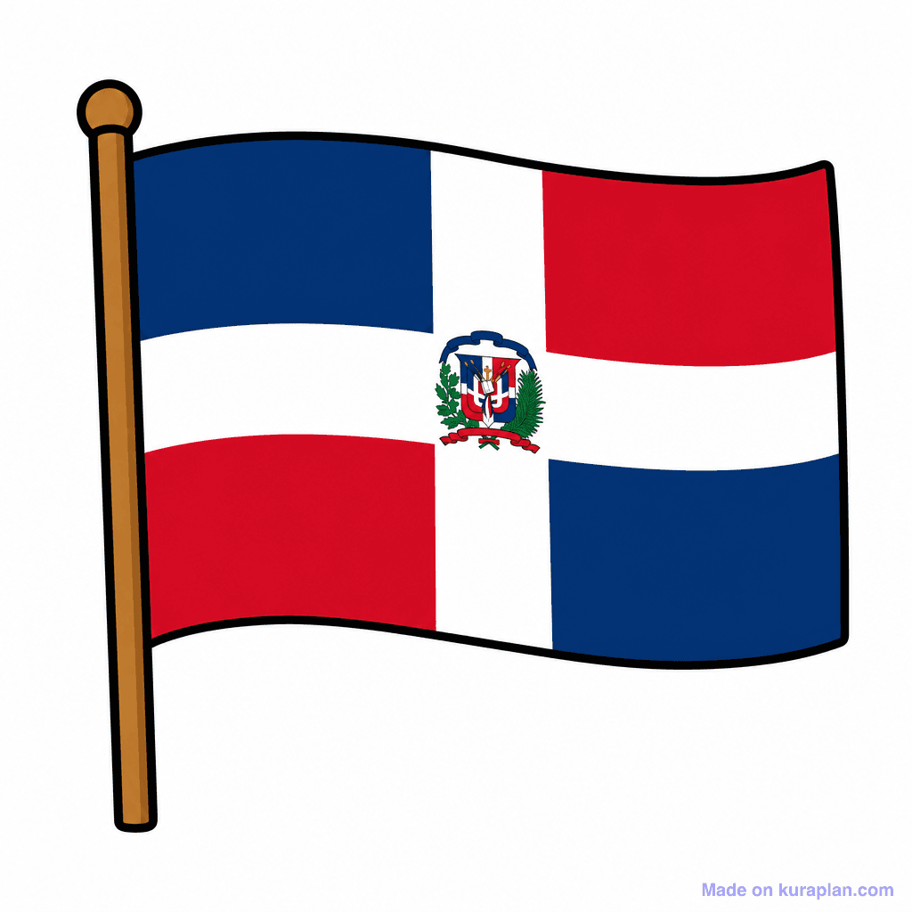 Dominican Republic Flag