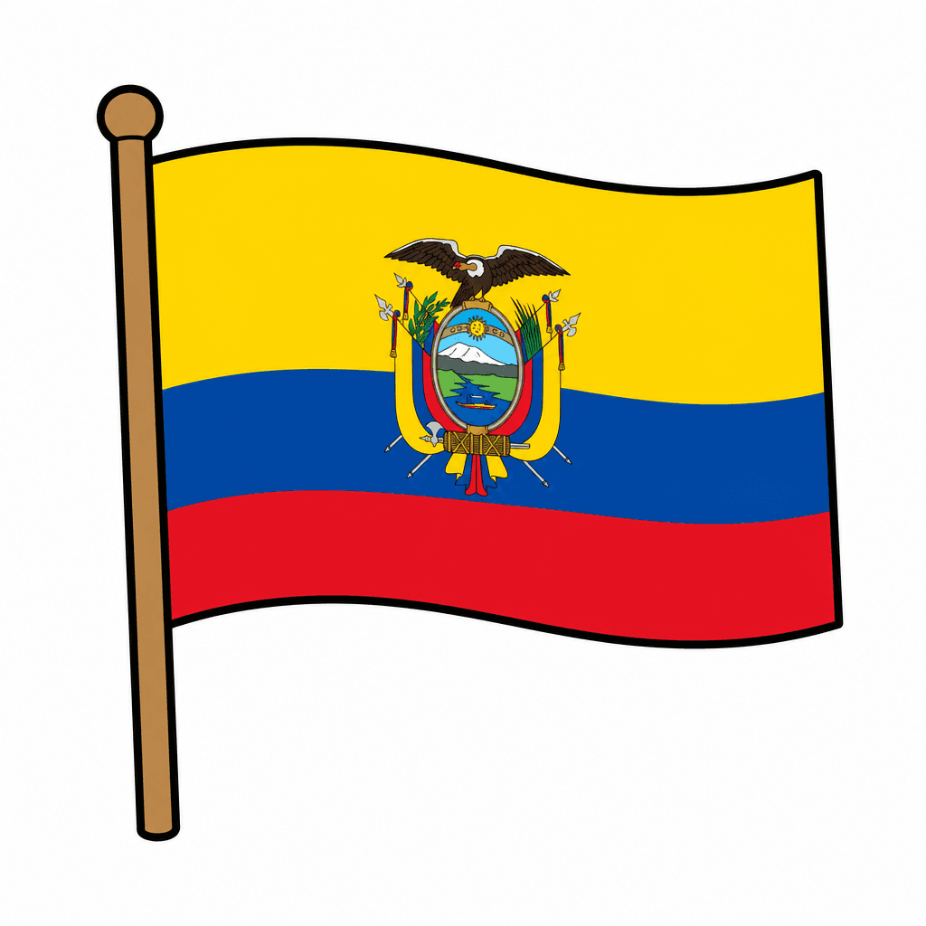 Ecuador Flag