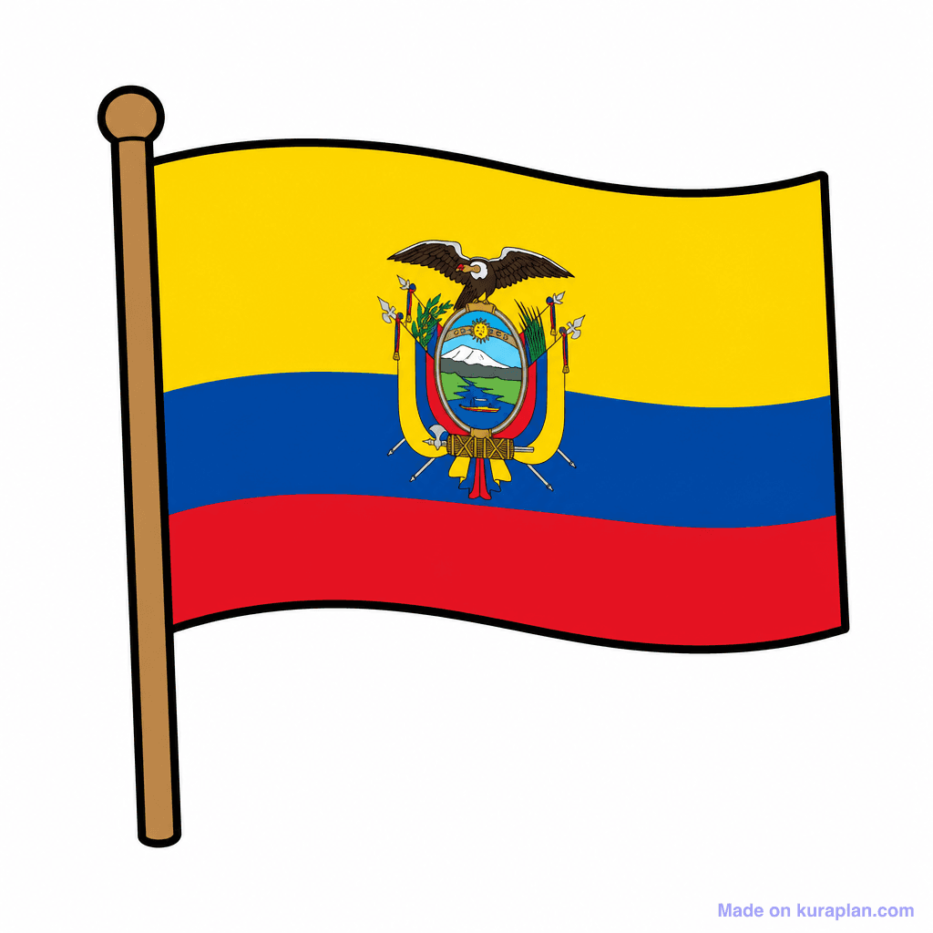 Ecuador Flag