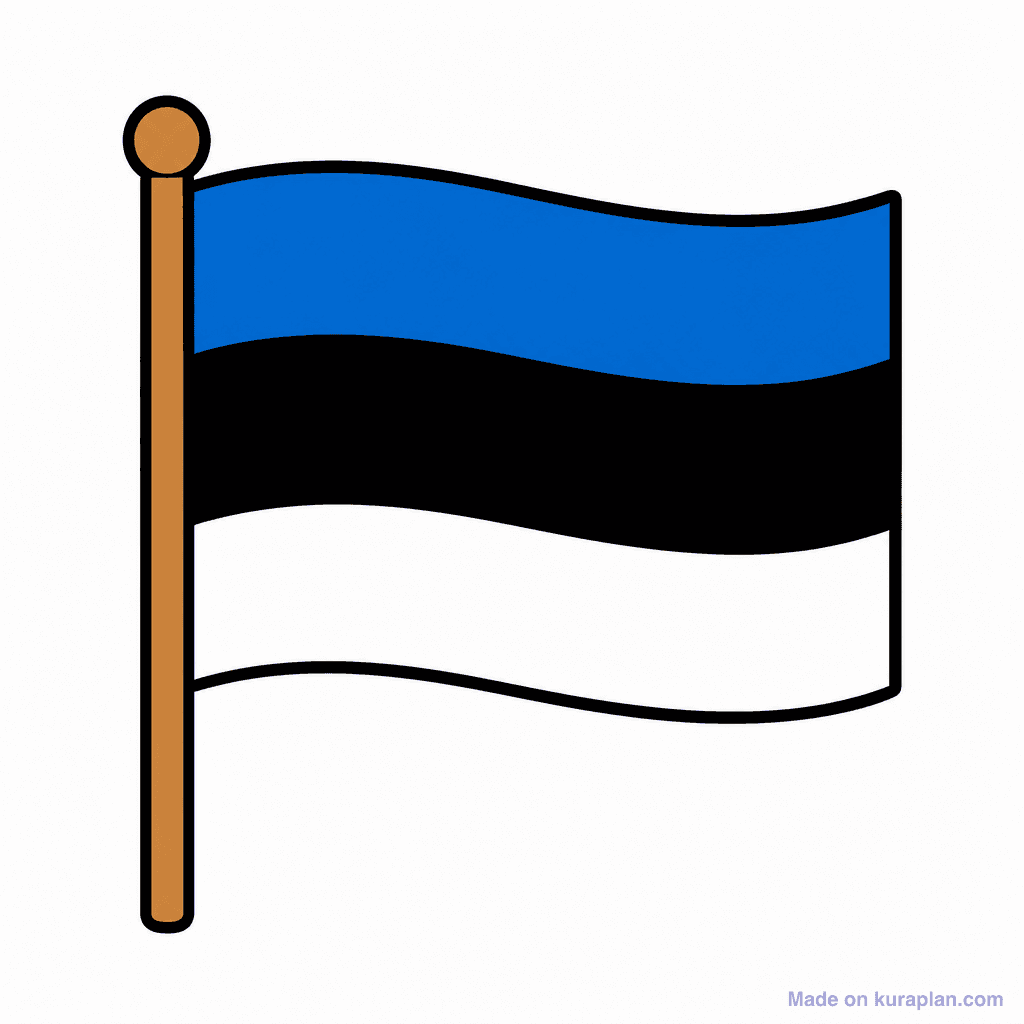Estonia Flag