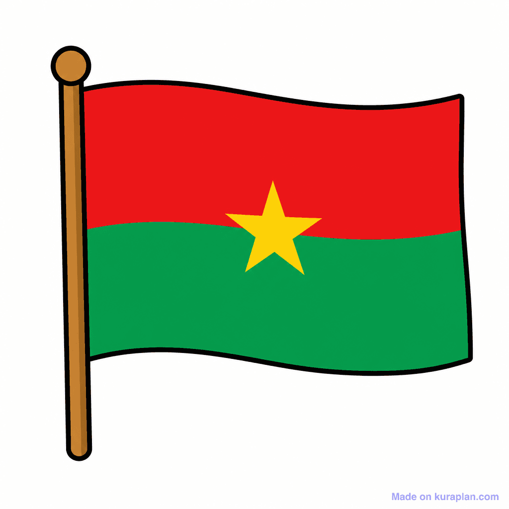Burkina Faso Flag