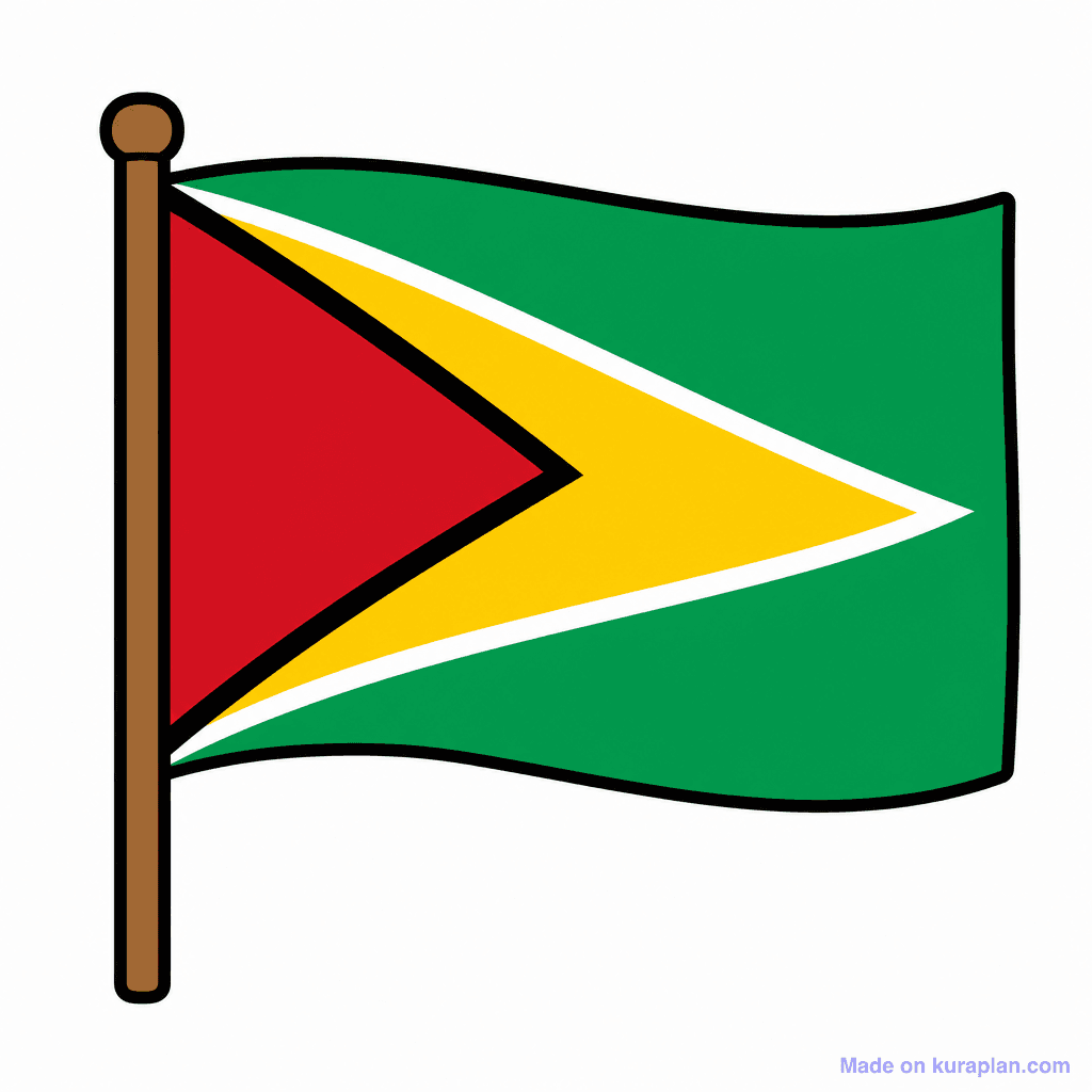 Guyana Flag