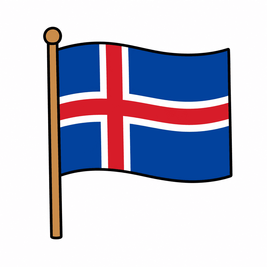 Iceland Flag