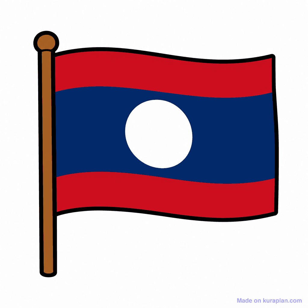 Laos Flag