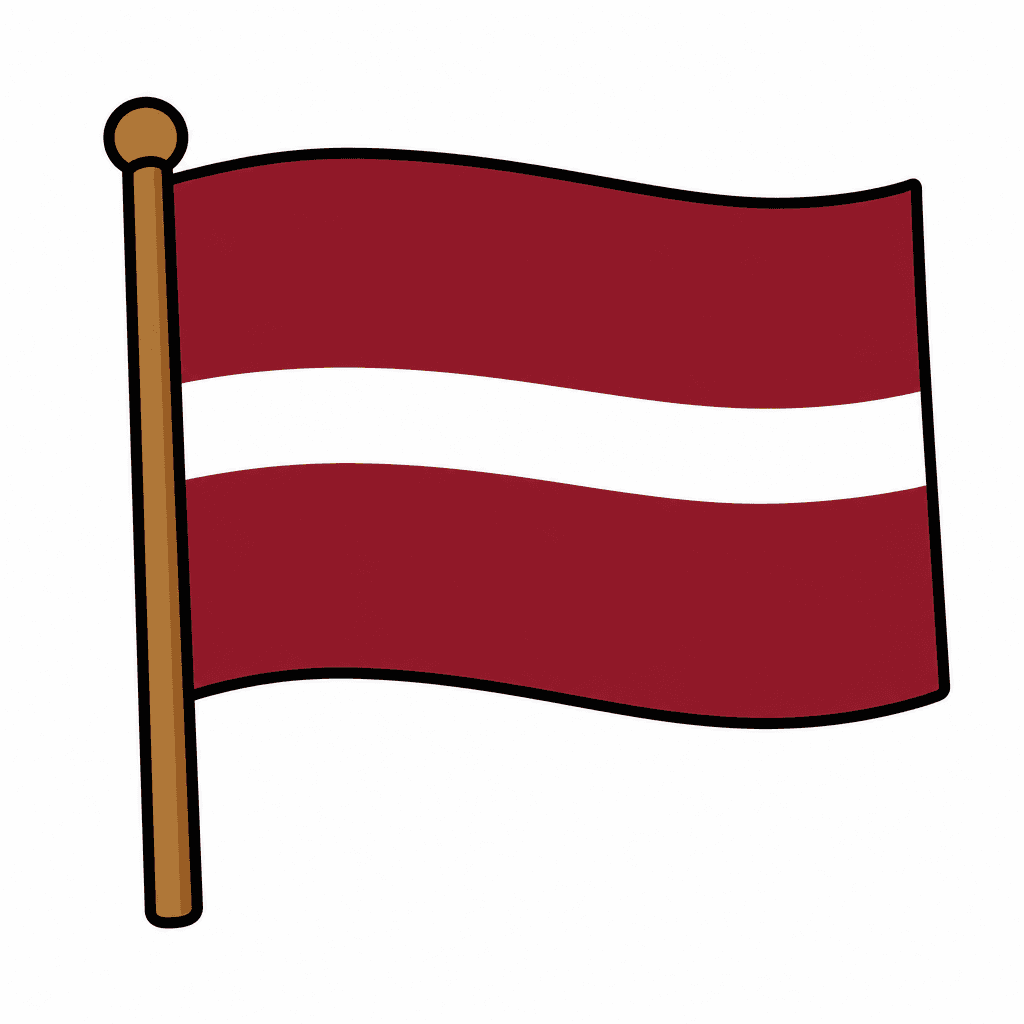 Latvia Flag