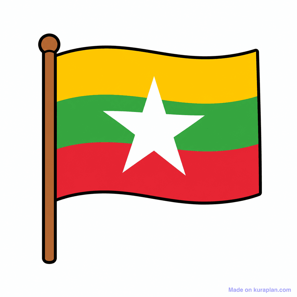 Myanmar Flag