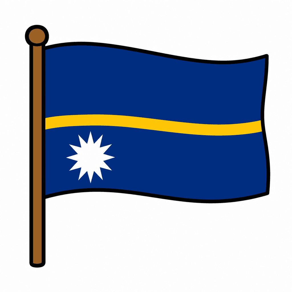 Nauru Flag
