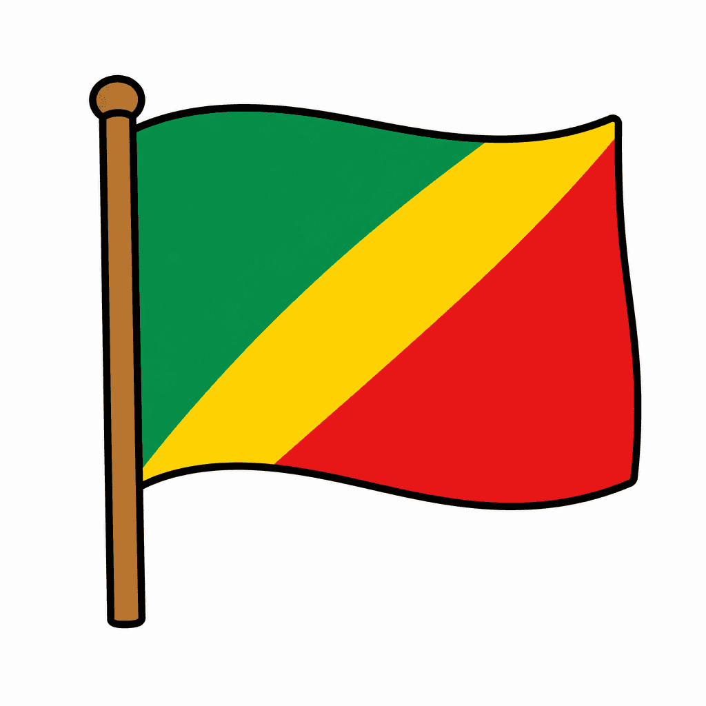 Republic of the Congo Flag